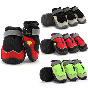 Hot selling Non-Slip Walking Running Light weight Breathable Easy To Wear breathable waterproof anti-slip dog shoes