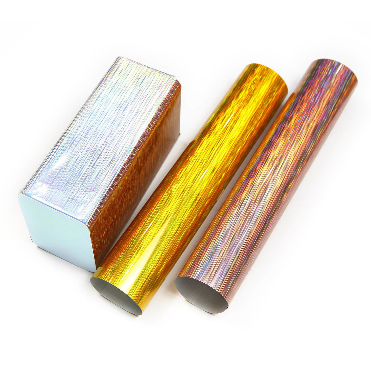 Anolly New Product Holographic Color Laser Chrome Rainbow Vinyl Durability Self Adhesive Film Cutting PVC Vinyl Rolls