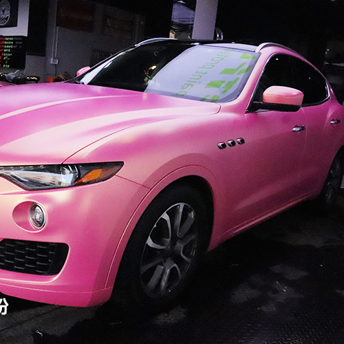 Anolly Ready to Ship Matte Chameleon Gold Pink Car Wrapping Film Color Change Wraps Auto Car Stickers Decals