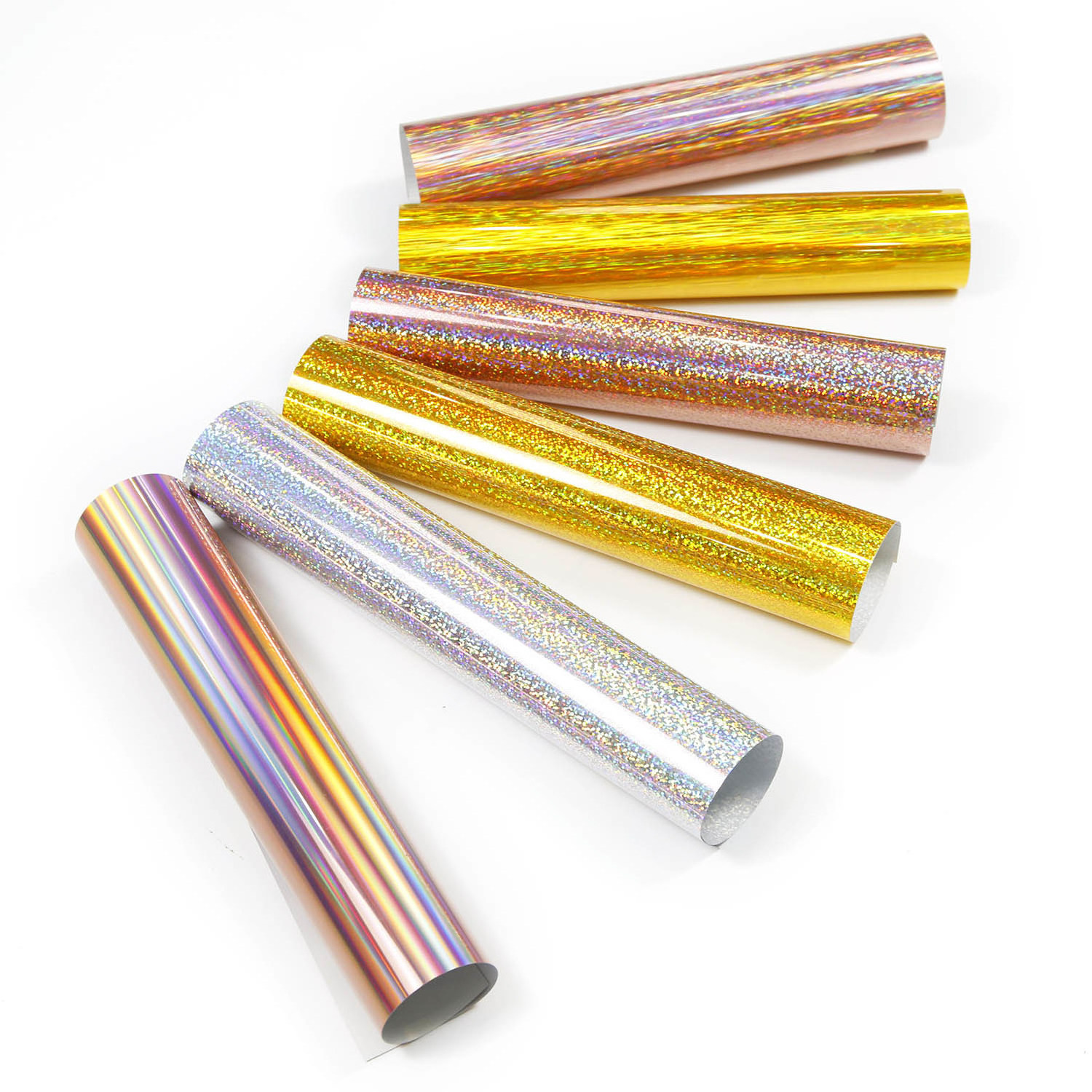 Anolly New Product Holographic Color Laser Chrome Rainbow Vinyl Durability Self Adhesive Film Cutting PVC Vinyl Rolls