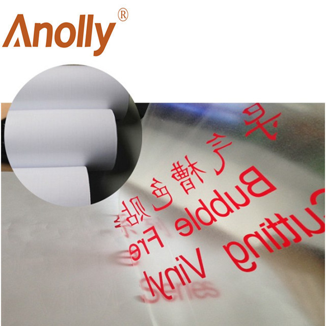 Anolly clear application film glossy adhesive PVC transfer film use for color vinyl 0.61*50m