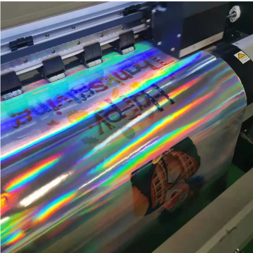 Holographic Self Adhesive Vinyl Eco Solvent Printing Laser Film car stickers