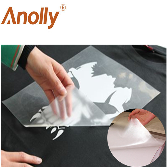 Anolly clear application film glossy adhesive PVC transfer film use for color vinyl 0.61*50m