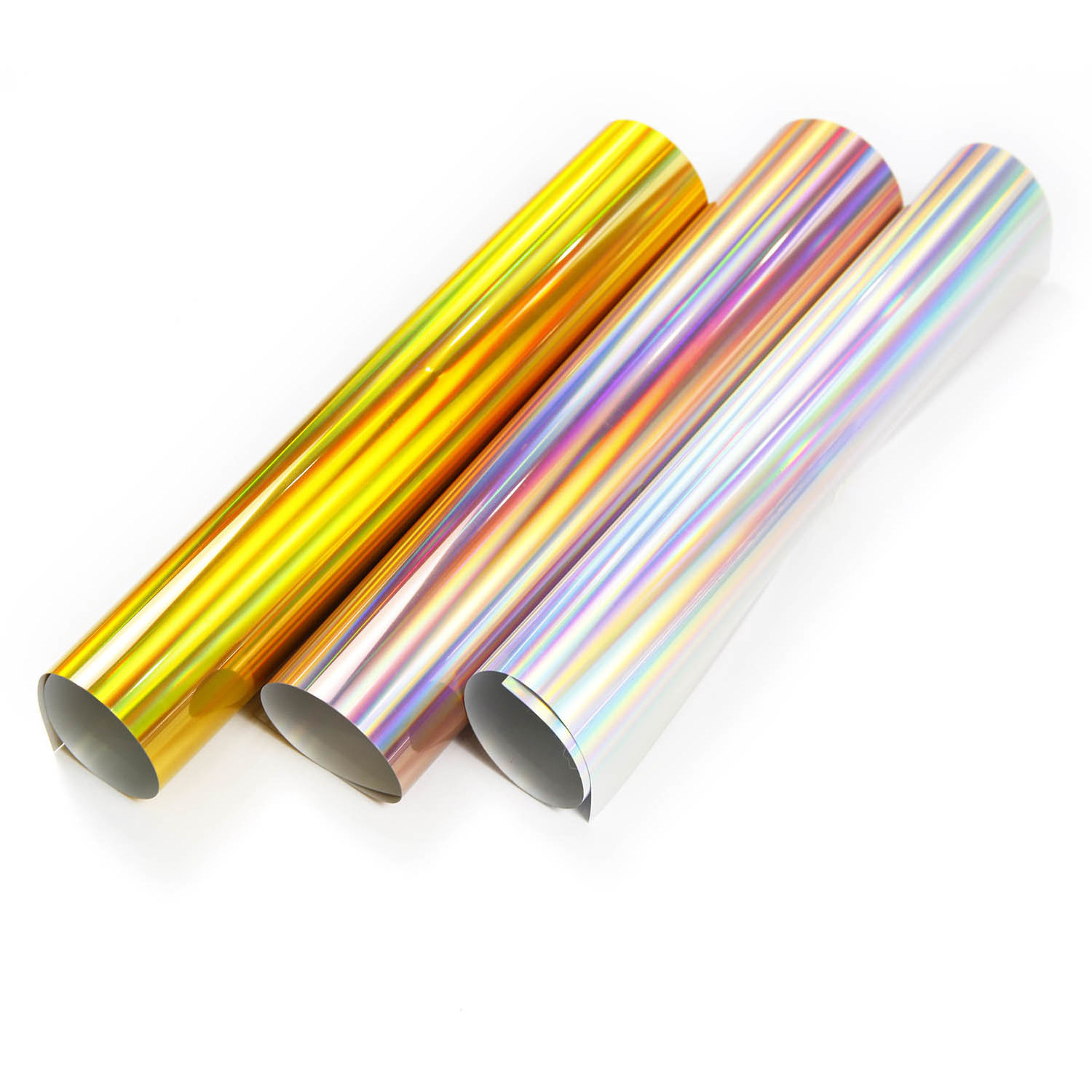 Anolly New Product Holographic Color Laser Chrome Rainbow Vinyl Durability Self Adhesive Film Cutting PVC Vinyl Rolls