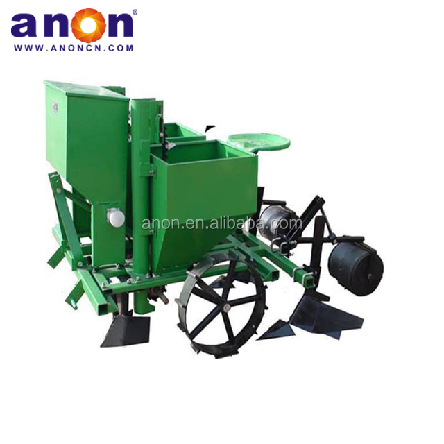 ANON 2 rows 4 rows potato seeder 3 Point Hitch Potato Seed Planter for Tractor