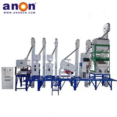 Anon 30-40TPD Complete Set Rice Milling Machine and Rice Mill Processing Machinery