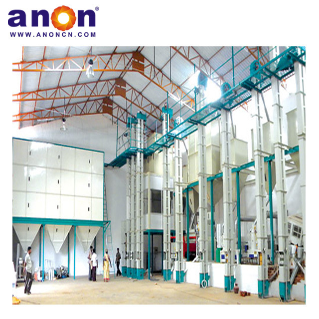 ANON automatic parboiled rice mill machine and rice mill in nepal