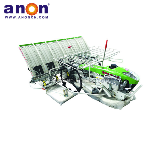 ANON High quality 6 row paddy rice transplanter price rice seeder planting machine