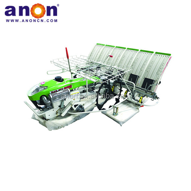 ANON High quality 6 row paddy rice transplanter price rice seeder planting machine