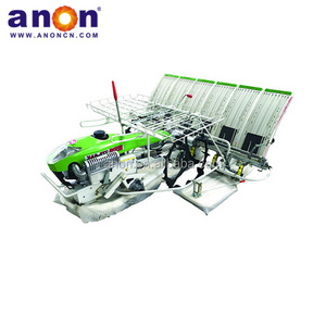 ANON High quality 6 row paddy rice transplanter price rice seeder planting machine