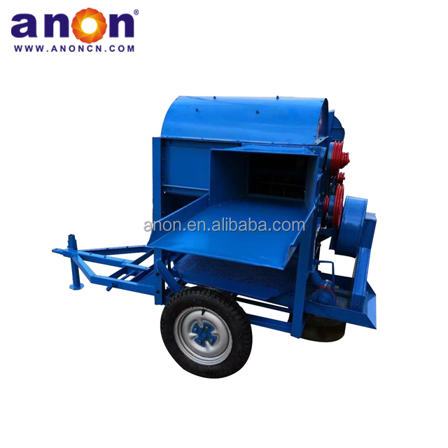 ANON tractor pto driven maize corn sheller and peeling machine diesel engine mini maize sheller and thresher