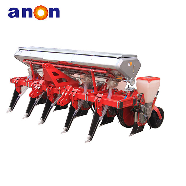 ANON factory price air suction planter machine 3 point hitch 5 row corn seeder farm corn planter machine