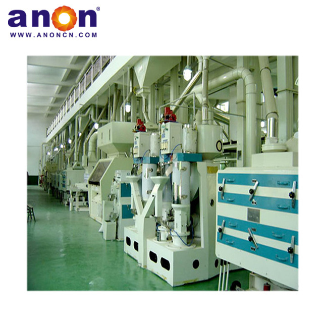 ANON 200T/D Rice mill plant automatic complete rice mill plant price south korea bangladesh pakistan