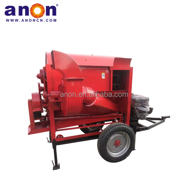 ANON tractor pto driven maize corn sheller and peeling machine diesel engine mini maize sheller and thresher