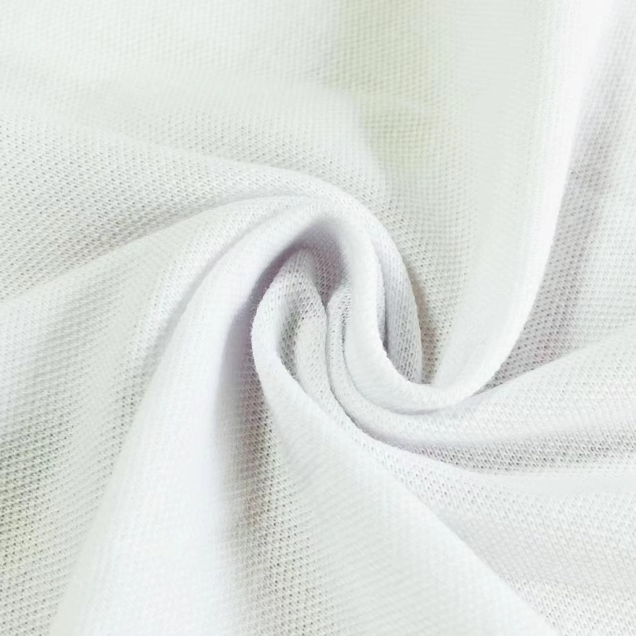 Sportswear Fabric Factory Direct Sales Inventory Pique Dyed Leisure Knitted Stretch Satin Fabric 100% Polyester Lightweight 25KG