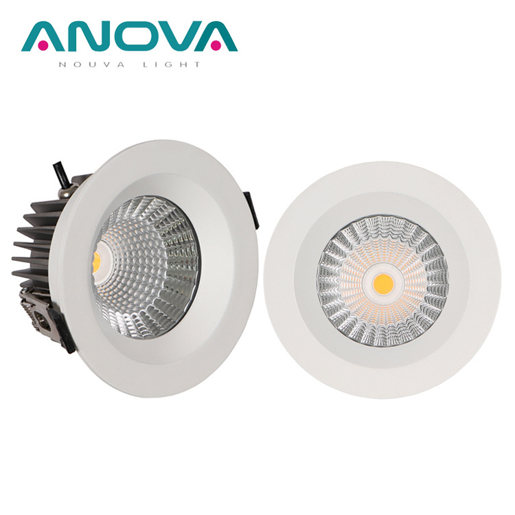 Waterproof ip65 outdoor led spotlight low profile recess led downlight ceiling light