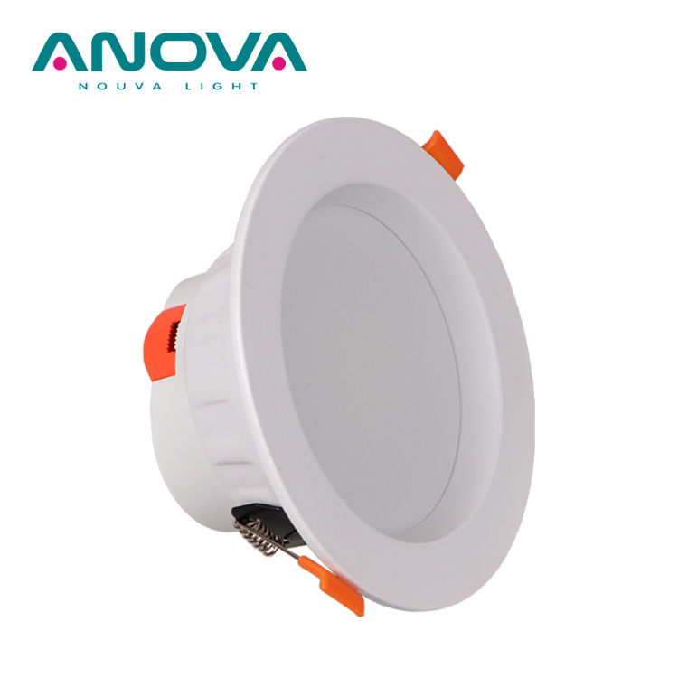 WiFi Remote Control Tuya LED Smart Downlight RGB Dimmable Multicolor LED Recessed RGB Light