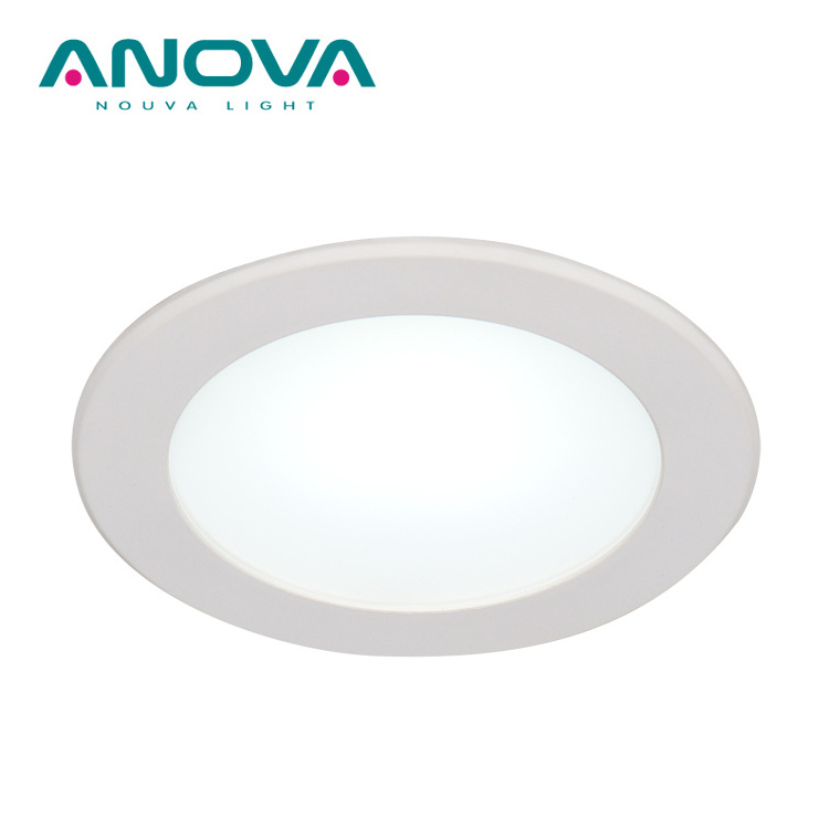 SAA Certification 9W IP44 dimmable 3000K/4000K/5000K  recessed ceiling light Australian standard led downlight