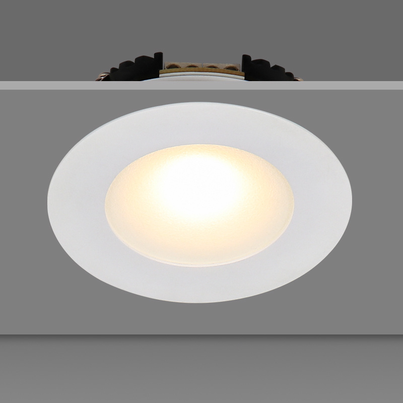 Ultra slim LED cabinet light IP44 waterproof big beam angle surface/recessed mini spotlight