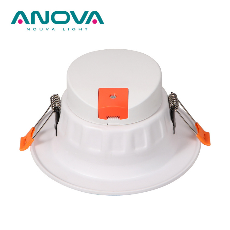 WiFi Remote APP LED Spot Light IP44 Hole 105mm Multicolor Recessed RGBCW SMD led Smart Downlight