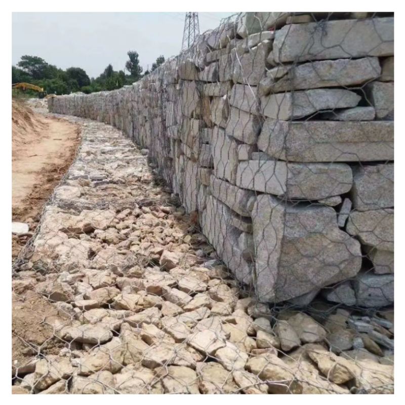 3x1x0.5m size hexagonal stone gabion wire mesh china gabion supplier price 3.05mm 2x1x1m 8*10cm