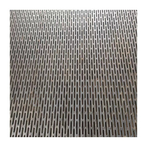 Factory Price Slotted Hole Galvanized Perforated Metal Sheet for Stairs Fence Aluminum Perforated Metal Mesh