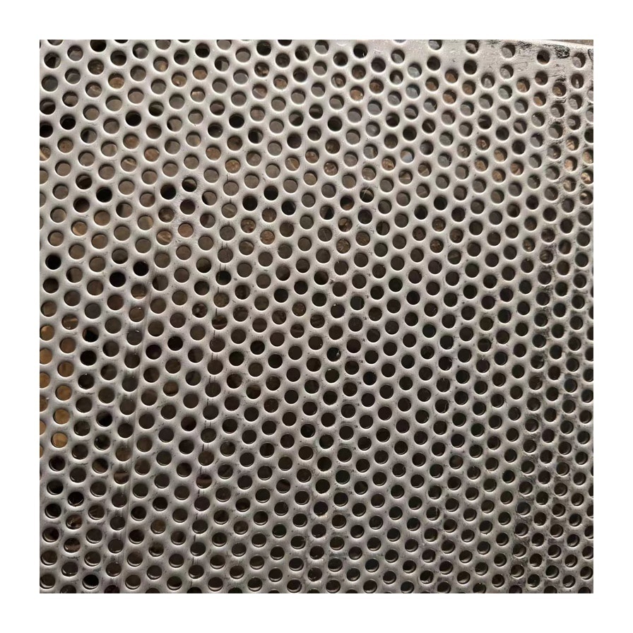 Factory Price Slotted Hole Galvanized Perforated Metal Sheet for Stairs Fence Aluminum Perforated Metal Mesh