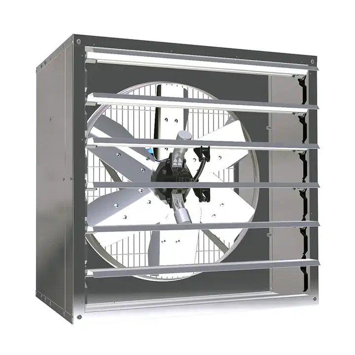 Wholesale Roof Air Ventilation 24 Inch 54 Inch 6000 Cfm Industrial Shutter Exhaust Wall Mount Fans for Poultry