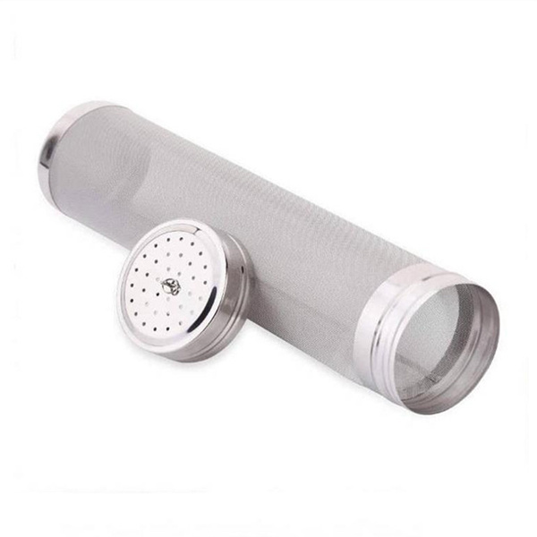 High quality Stainless Steel Hop Strainer 300 Micron Mesh Beer Filter Cartridge for Home Brewing