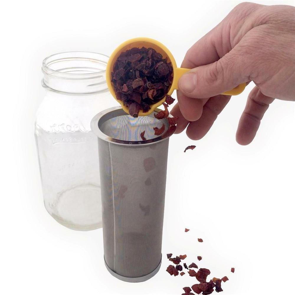 Kitchen Stainless Steel Iced Coffee Filter Infuser for Cold Brew