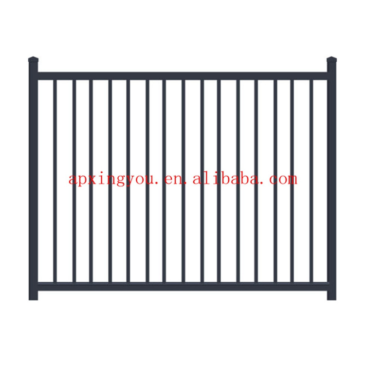 Stainless Tubular Steel Trellis Fence Pipe Fencing Boundary Wall Panel Residential Security Palisade Fence