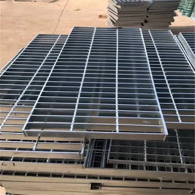 Factory customize Hot dip galvanized steel metal grating welded steel grating   stainless steel grating