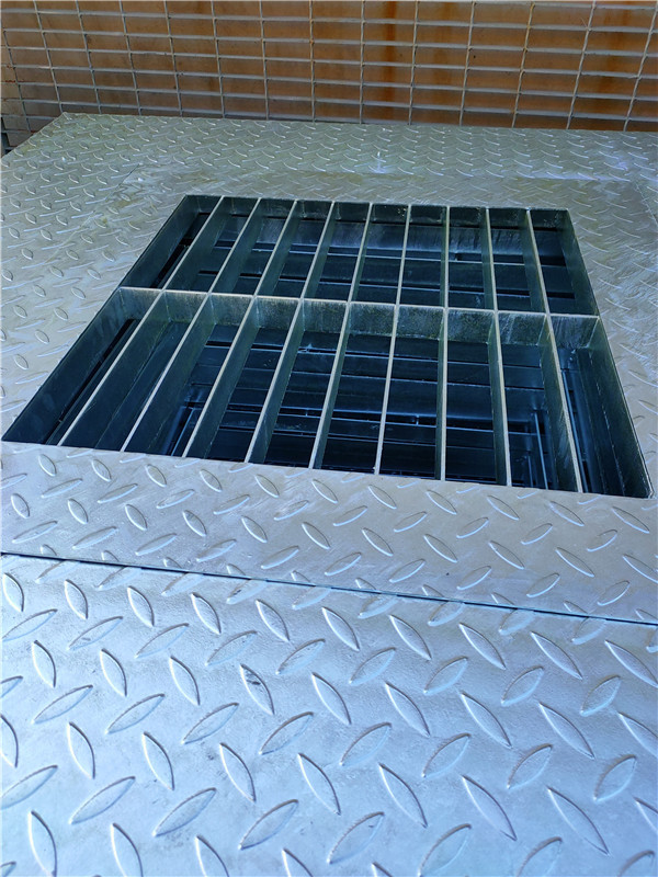 Factory custom hot-dip galvanized Stair  steel grating, welded steel grating, stainless steel floor drain metal grill