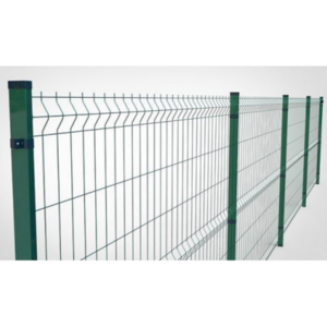 PVC coated 3D curved fence 50 * 200mm Wire mesh fence board factory garden welded mesh fence for sale