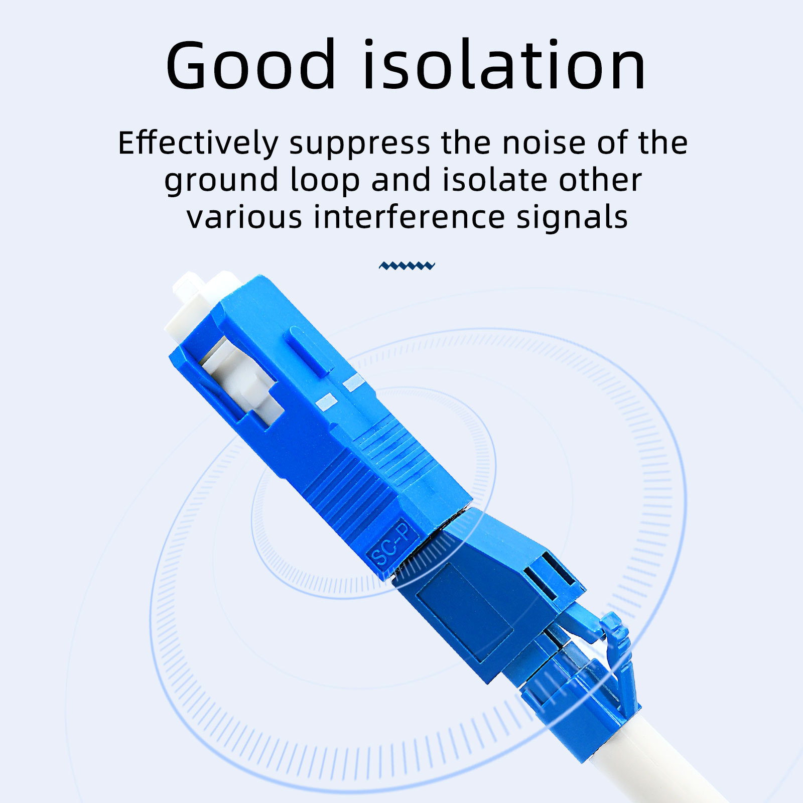 High Quality LC Female To SC Male Single Mode Fiber Adapter Hybrid SM SC/UPC Male To LC/UPC Female  Fiber Adapter Connector