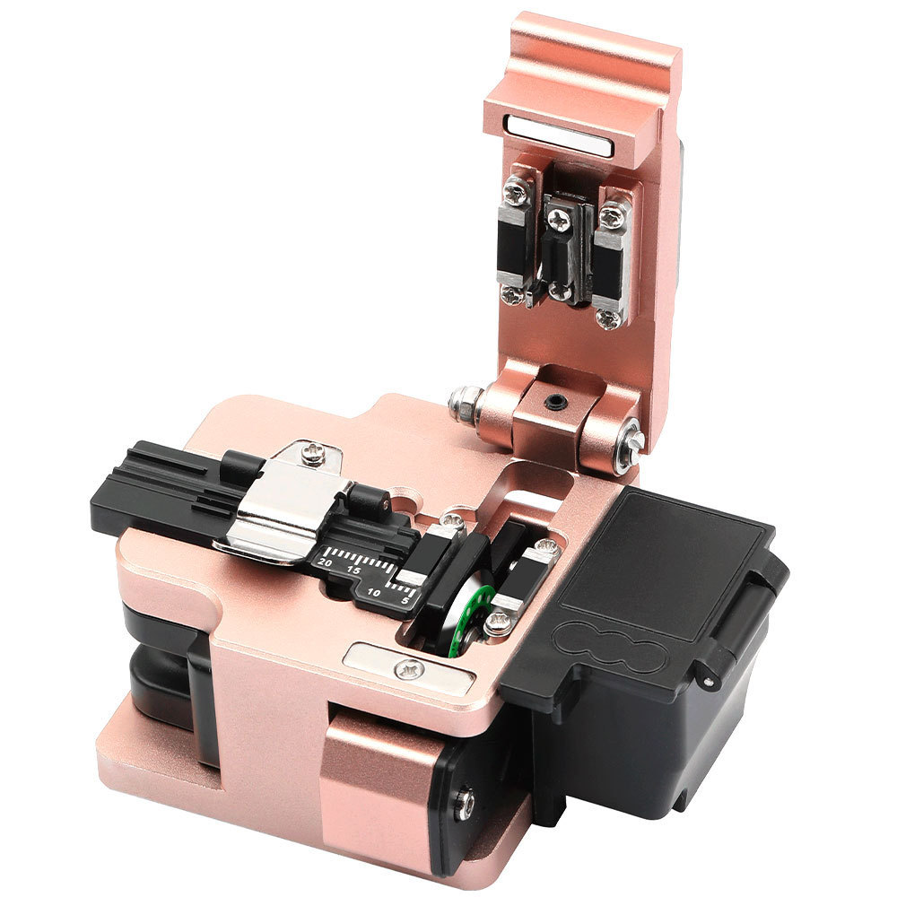 High precision cutter HS-30 Hot melt cutter with waste optical fiber box Cutting cable Fiber Cleaver