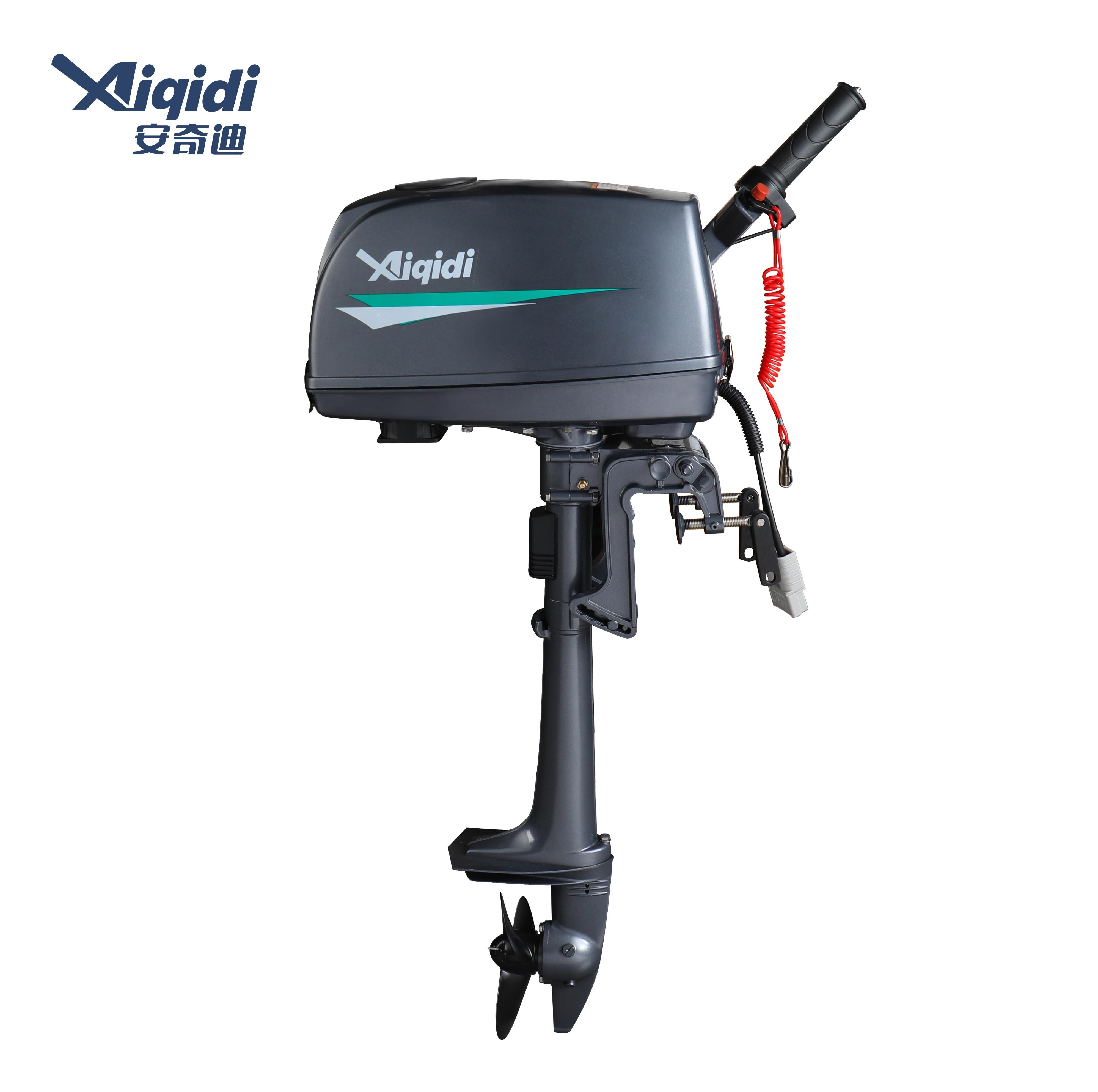 CE Approved AIQIDI 3HP E3 Electric Manual Marine Engine Dinghy Canoe Motor Outboard with Short Shaft