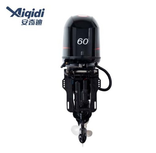 Front/Rear Operation AIQIDI 60HP Outboard Engine Tiller Handle/Steering Wheel Outboards for Sailboat