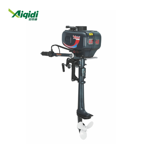 AIQIDI Water Cooling Outboard motor 2HP XW4W Tiller Control Boat Engine