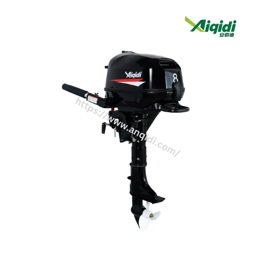 AIQIDI Popular 4 Stroke Electric Start Tiller Control Outboard Engine 4HP 6HP 8HP Boat Motor