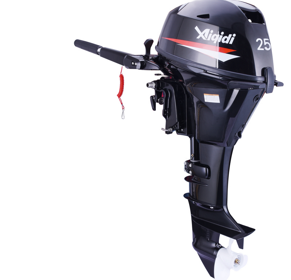 AIQIDI CE Standard F25 Manual Start Short Shaft Outboard Engine 4 Stroke Anqidi Outboard Manufacturer