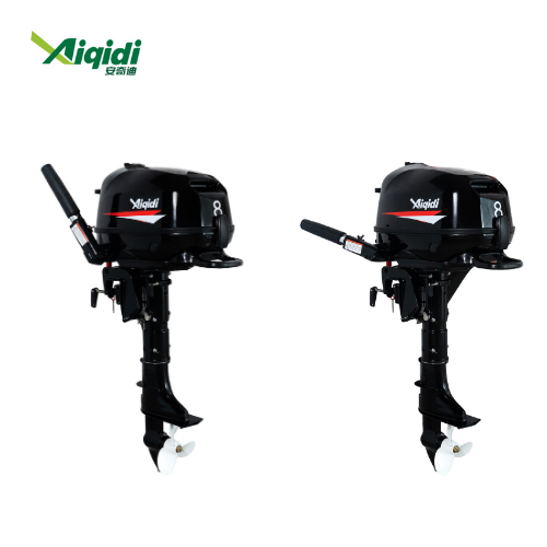 AIQIDI Popular 4 Stroke Electric Start Tiller Control Outboard Engine 4HP 6HP 8HP Boat Motor