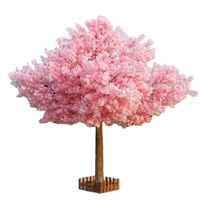 Home Wedding Decoration Table Centerpieces 7ft 8ft White Pink Sakura Flower Artificial Cherry Blossom Tree