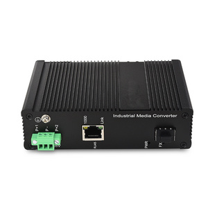 Factory OEM 1000M Industrial POE Media Converter Gigabit POE Media Converter for IP Camera CCTV Cystem