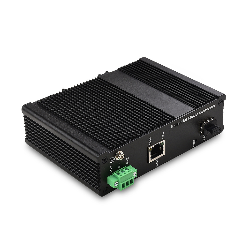 Factory OEM 1000M Industrial POE Media Converter Gigabit POE Media Converter for IP Camera CCTV Cystem