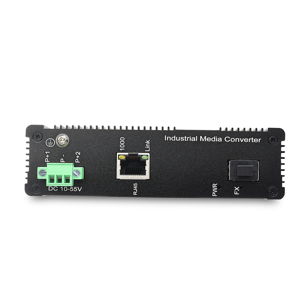 Factory OEM 1000M Industrial POE Media Converter Gigabit POE Media Converter for IP Camera CCTV Cystem