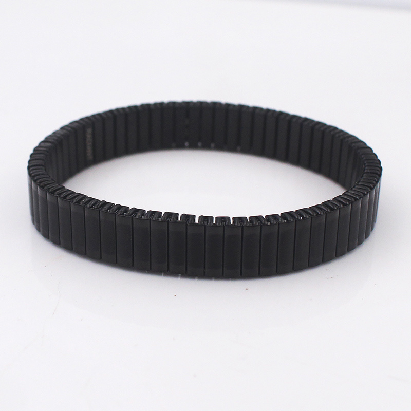 Wholesale elastic mesh bracelet 316 stainless steel watchband adjustable expansion band Fashion jewelry