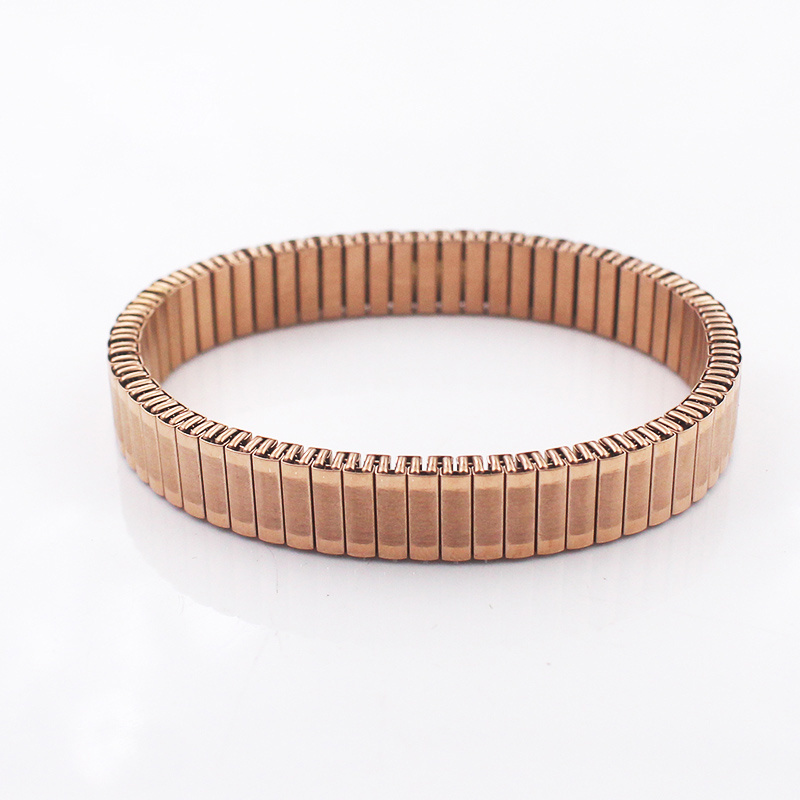 Wholesale elastic mesh bracelet 316 stainless steel watchband adjustable expansion band Fashion jewelry