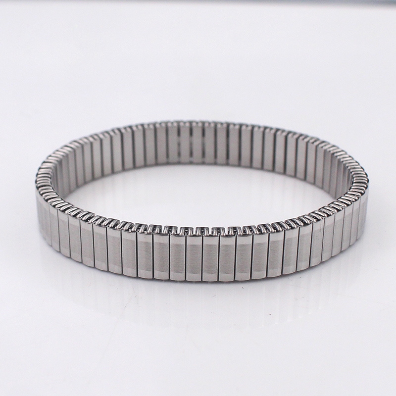 Wholesale elastic mesh bracelet 316 stainless steel watchband adjustable expansion band Fashion jewelry