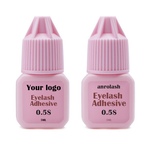 Low Humidity Custom logo Professional 0.5-1 sec Fast Drying Eyelash Extension Adhesive Waterproof Eye Lash Glue